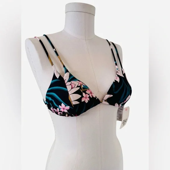 NWT - Billabong After Sunset Bikini Set - Triangle Bikini Top & Lowrider Brief - Picture 6 of 16